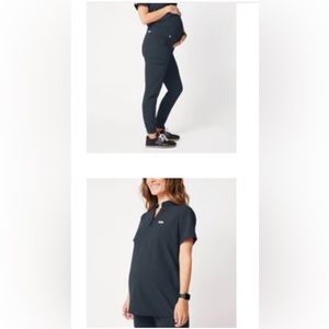 Figs maternity scrub set. Limited edition Dark Harbor